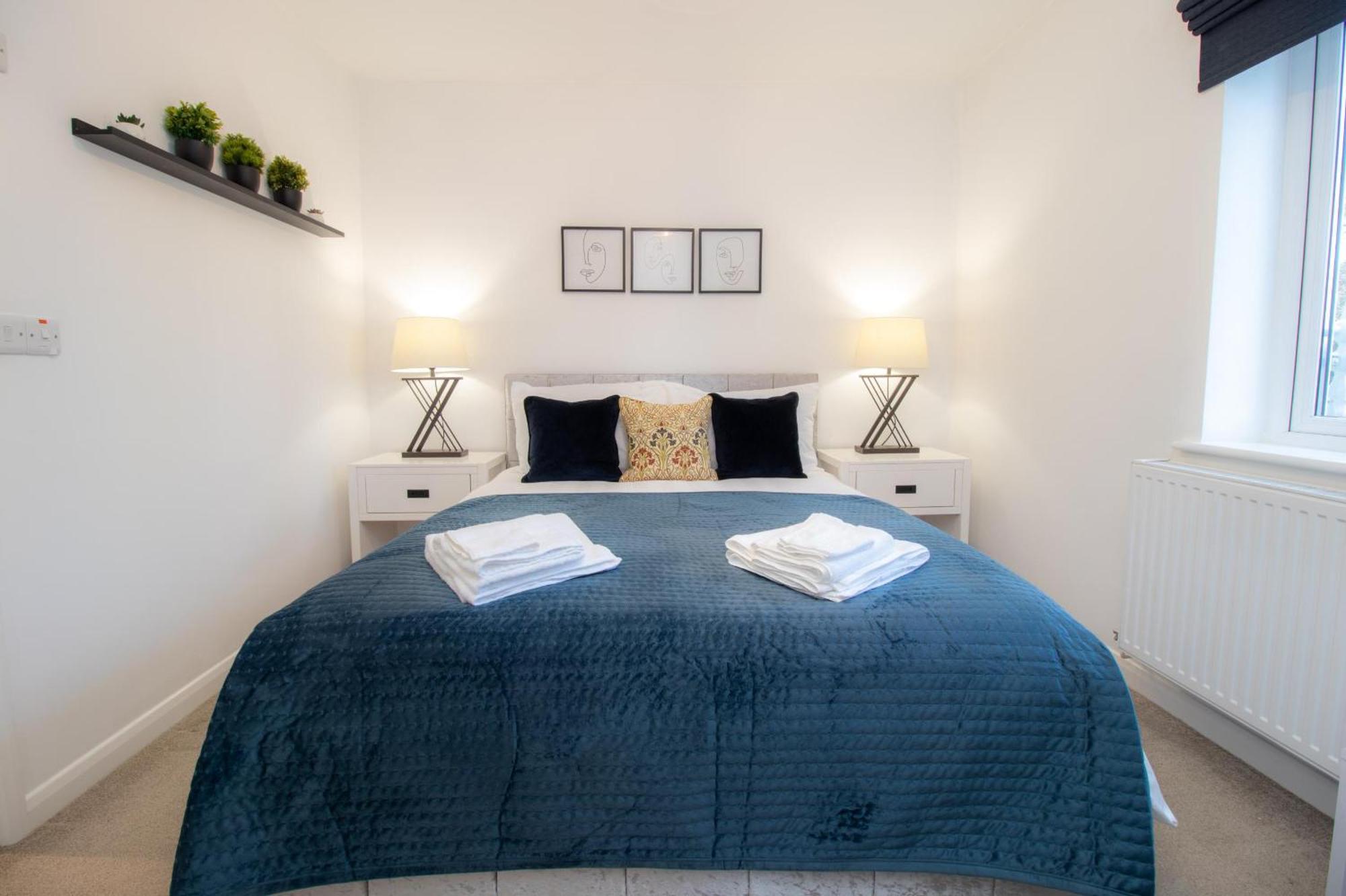 Crescent House Apartments Telford Kamer foto