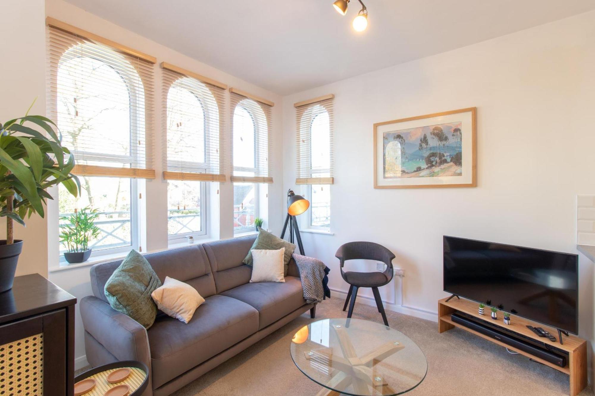 Crescent House Apartments Telford Kamer foto