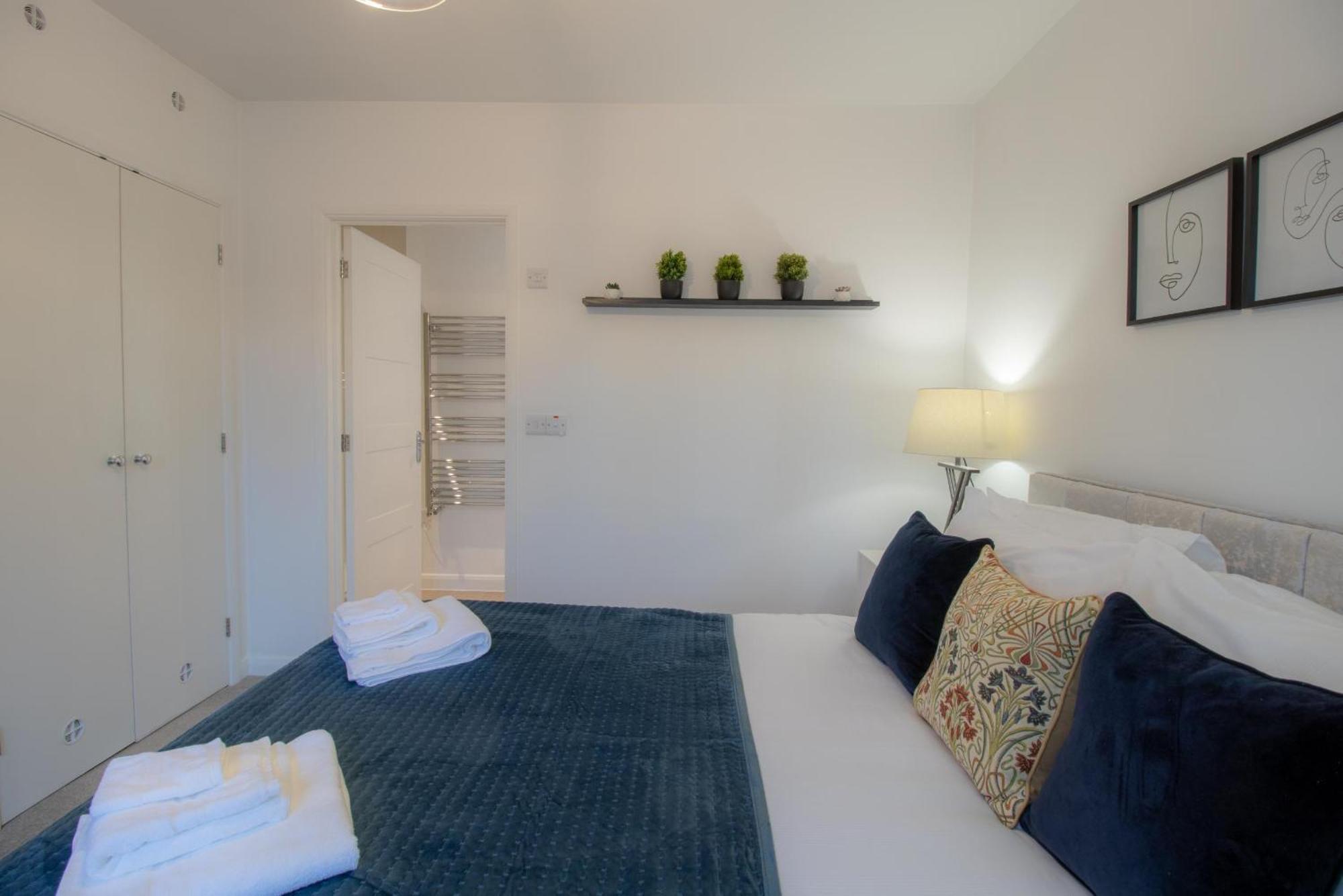 Crescent House Apartments Telford Kamer foto