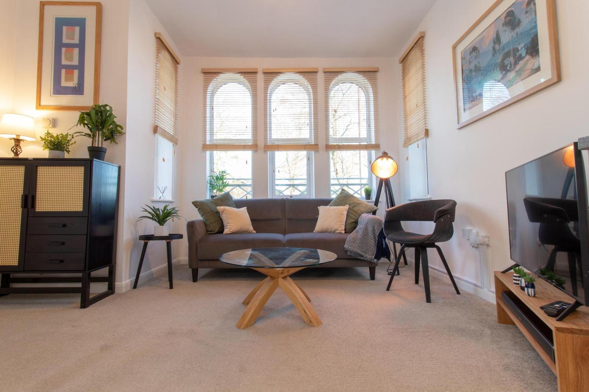 Crescent House Apartments Telford Kamer foto