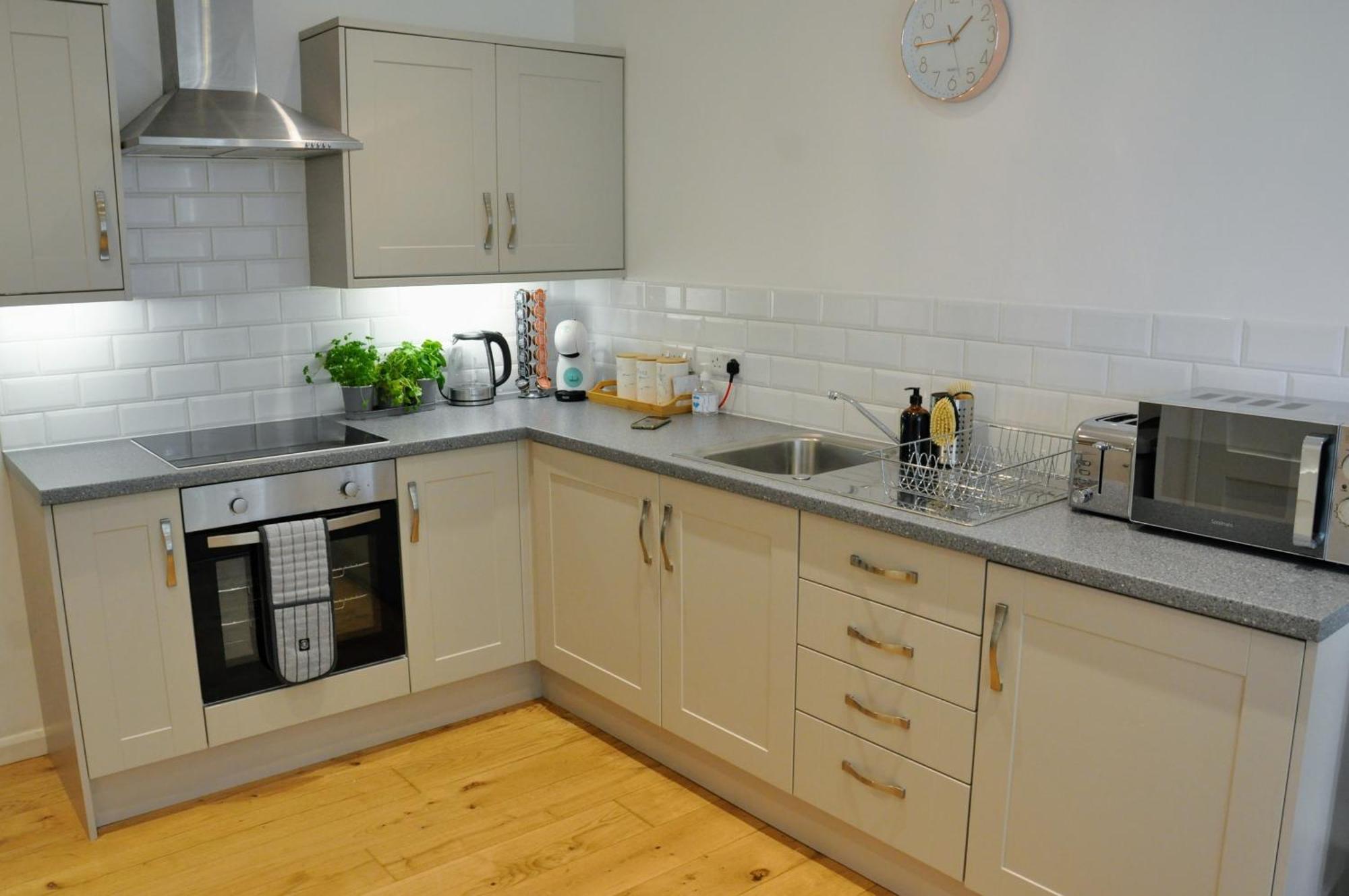 Crescent House Apartments Telford Kamer foto